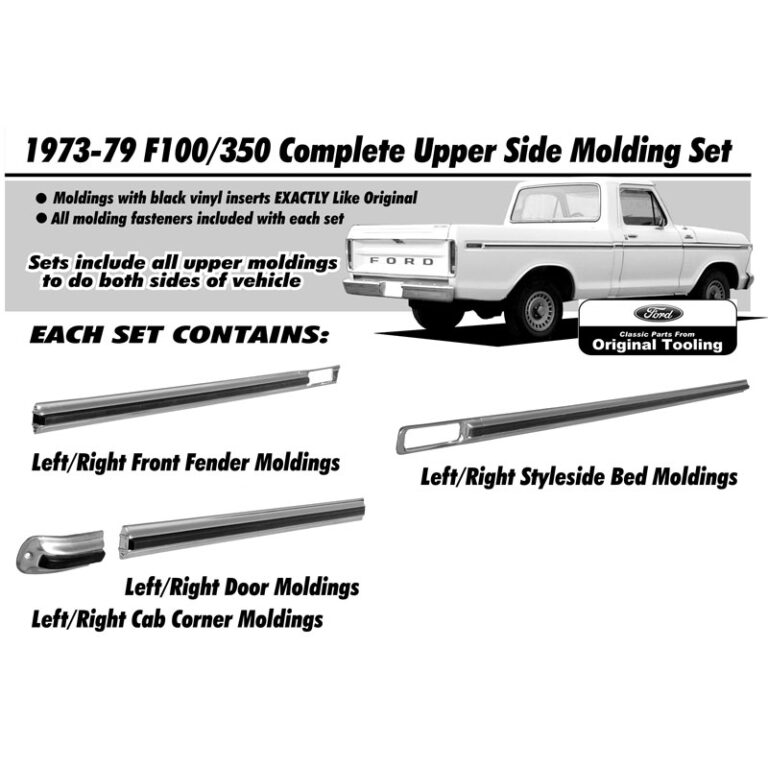 Upper Body Moulding Kit Long Bed Autoware