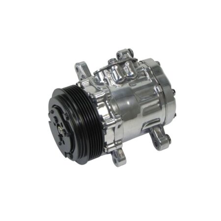 Compressor SD7 Polished, Serpentine Clutch