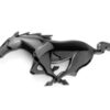 Mustang Emblem Pony - Black