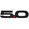 Ford Performance Emblem Black "5.0" Pair - Image 3