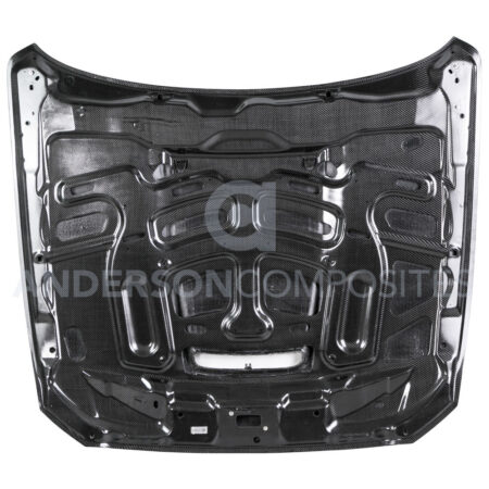 Shelby GT350 Double Sided Carbon Fiber Bonnet - Image 3