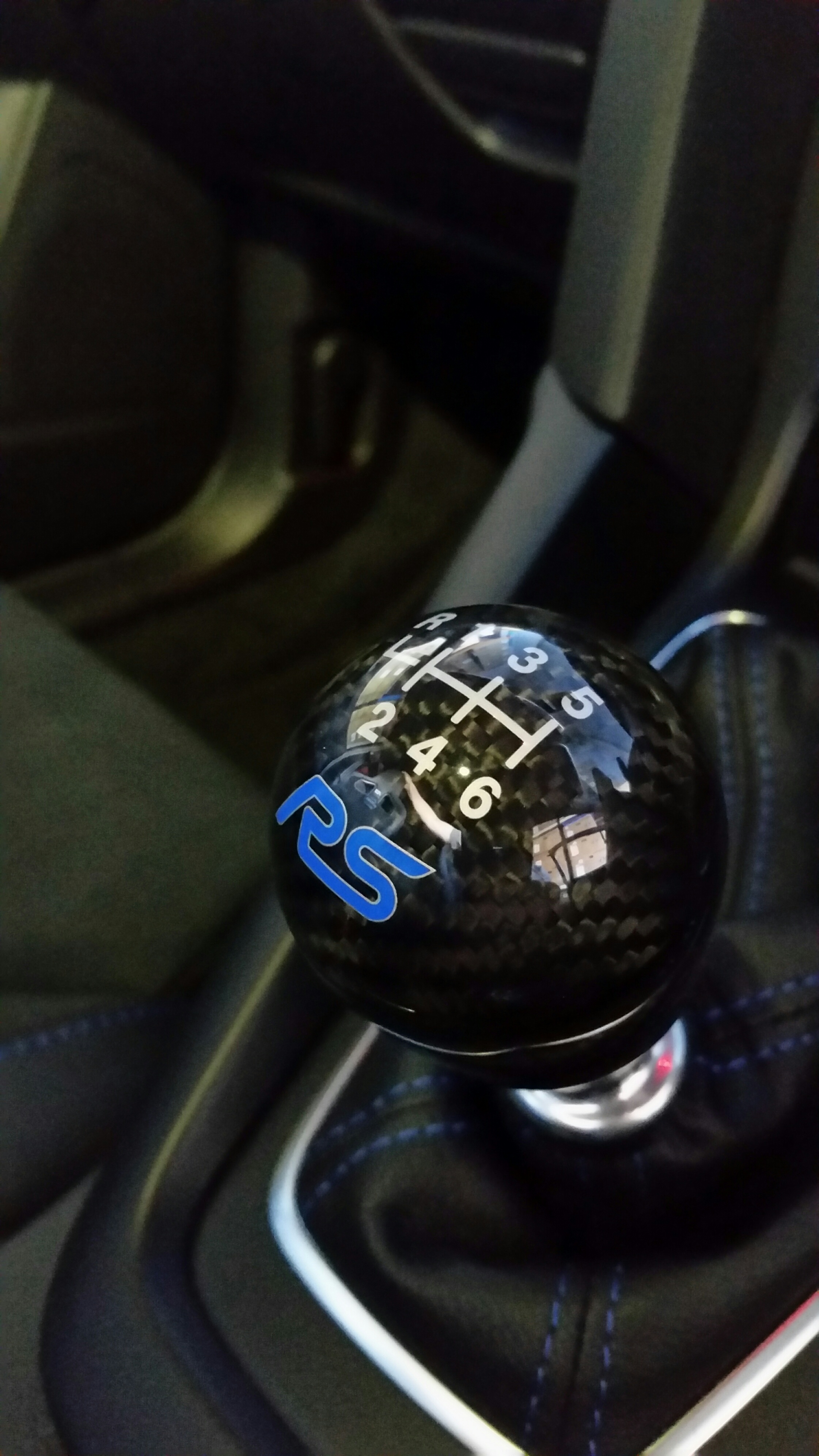 Knobs FOCUS RS SHIFT KNOBCARBON FIBER 6 SPEED FORD PERFORMANCE Toys