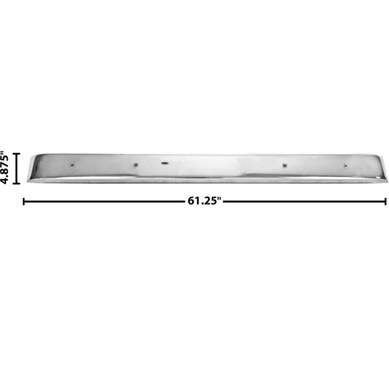 1948 72 Rear Bumper Stepside Chrome Autoware