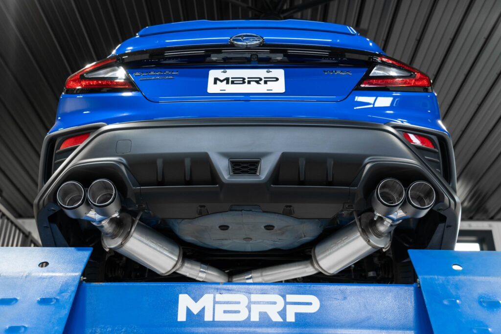 2022 Subaru WRX CatBack Exhaust Street Profile Autoware