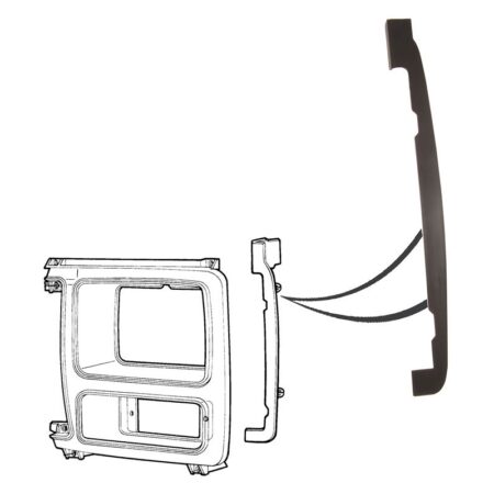 1980-86 Headlamp Door Shield