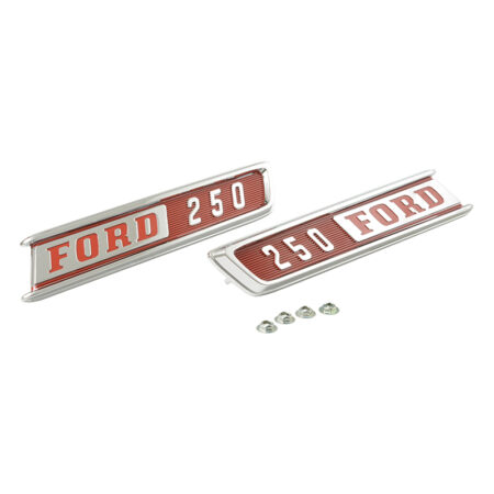 1967 F250 Hood Side Emblems - Image 2