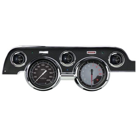 1967-68 Instrument Gauge Set; AutoCross Grey