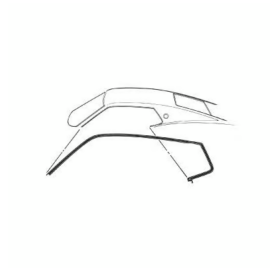 1969-70 Fastback Roof Rail Weatherstrips